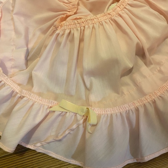 VTG Martha's Miniatures We’re Fussy Pageant Dress Party Shawl Pink 6-9 mo - Picture 11 of 12
